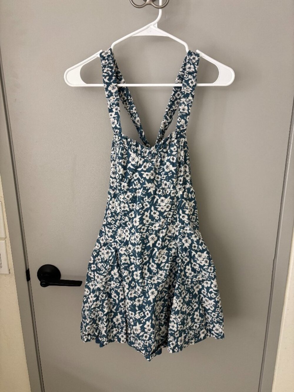 Maeve Anthropologie Blue Floral Dress